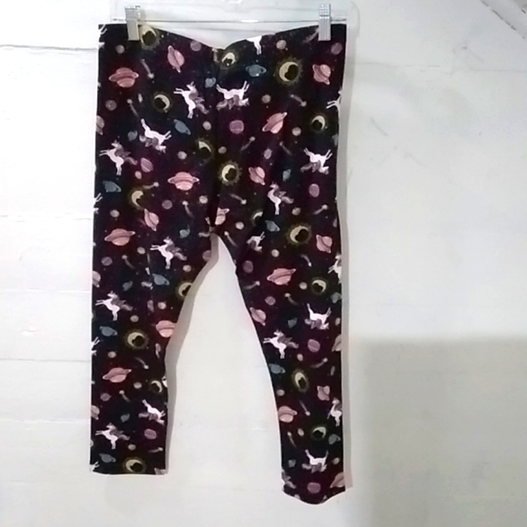 NWOT UNICORN LEGGINGS - Picture 2 of 2